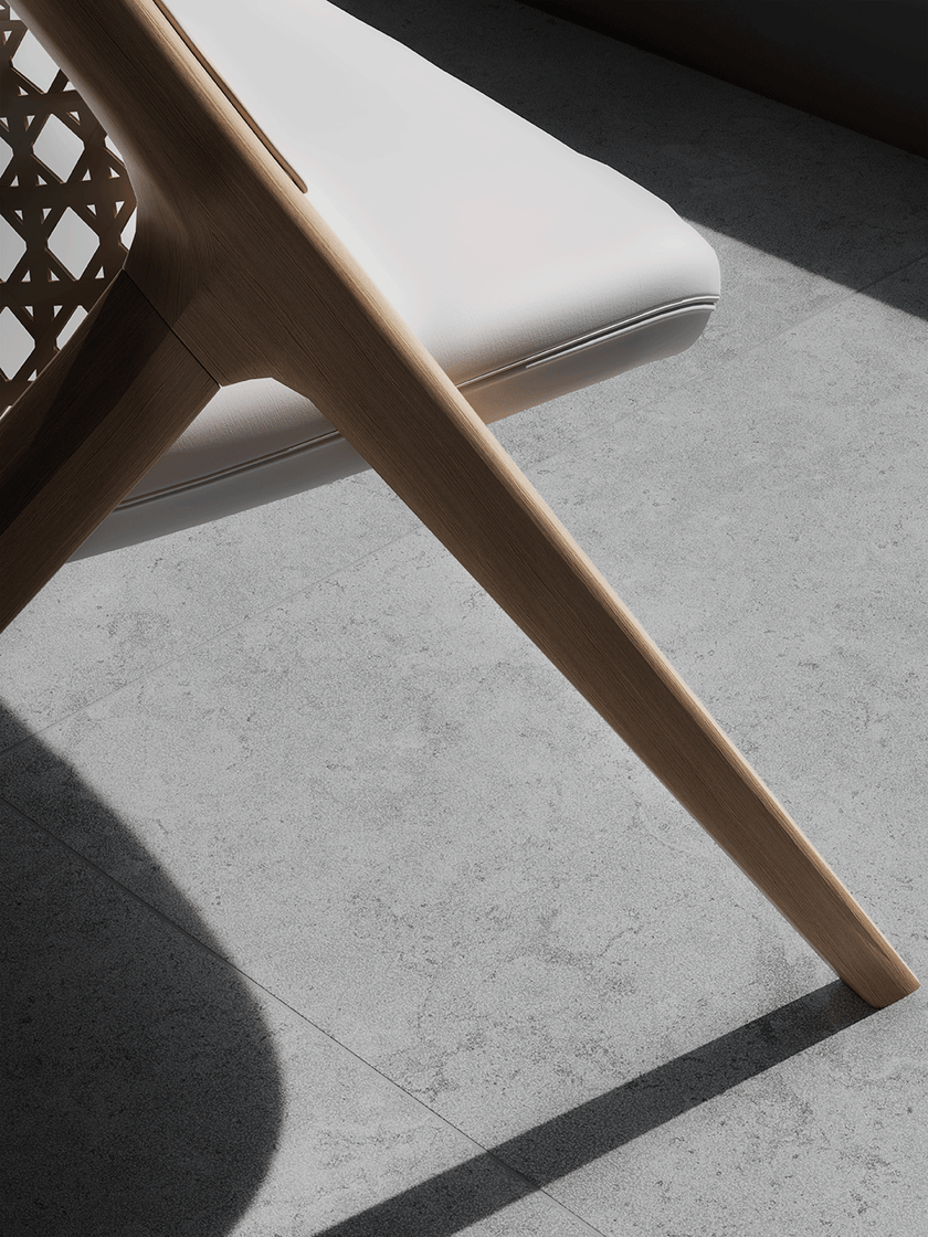 LIVING CERAMICS VERSO CROSS CUT GREY 45x90 HONED