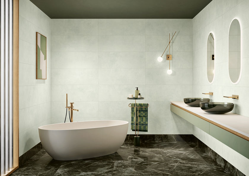 LOVE TILES SPOTLIGHT GREEN 45x120 MAT