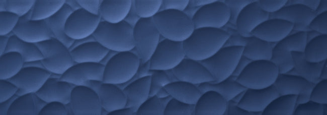 LOVE TILES GENESIS LEAF DEEP BLUE 30x60 MAT