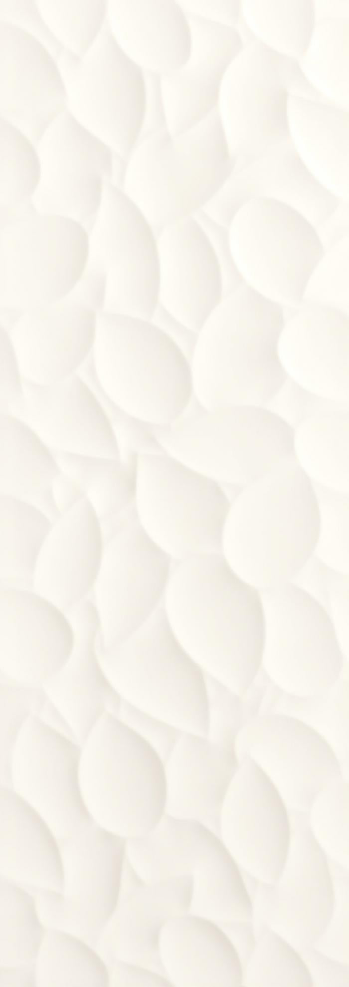 LOVE TILES GENESIS LEAF WHITE 35x100 MAT