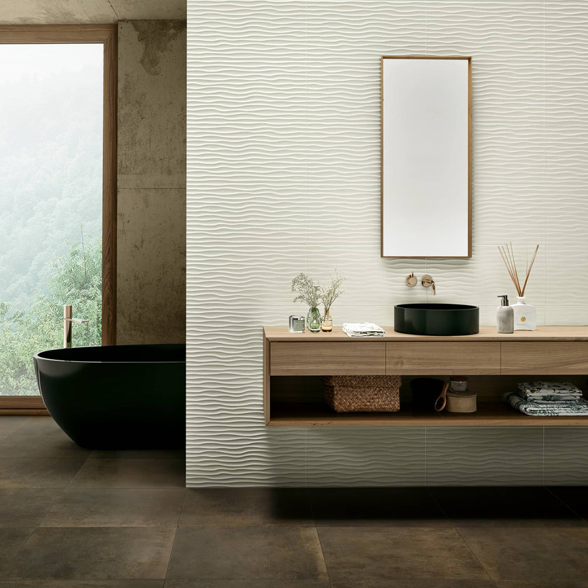 LOVE TILES GENESIS REEF WHITE 30x60 MAT