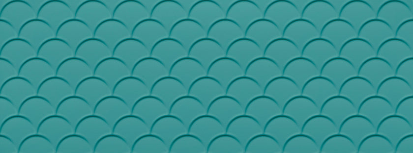 LOVE TILES GENESIS SHELL MARINE BLUE 35x100 MAT