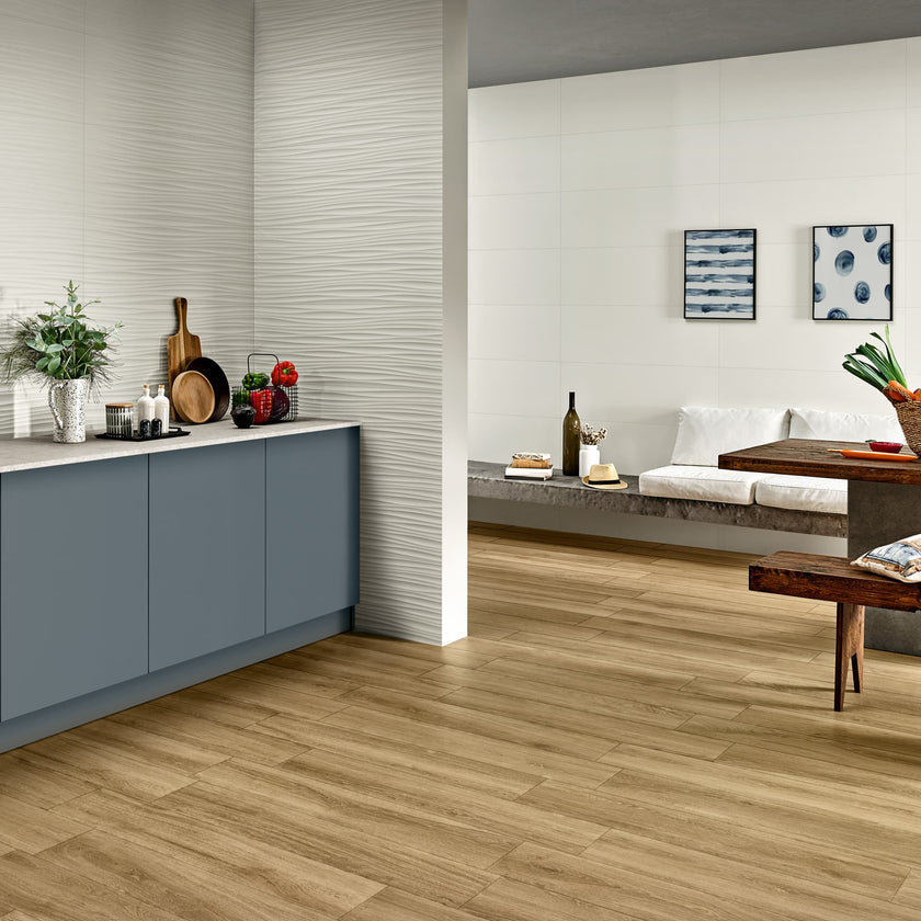 LOVE TILES GENESIS WIND WHITE 35x100 MAT
