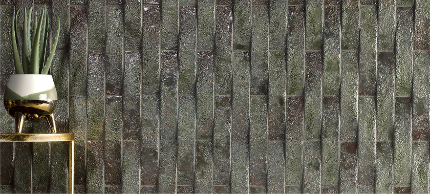 Carrelage Natucer Renaissance 5x25 GREEN