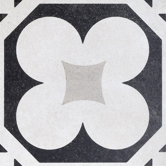 Fioranese Cementine Black & White Black&White 4 — carrelage carreau de ciment