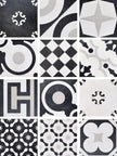 Fioranese Cementine Black & White Mix — carrelage carreau de ciment