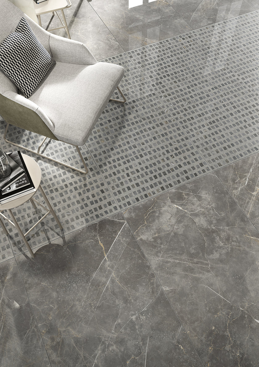 Fioranese Marmorea en situation — carrelage effet marbre