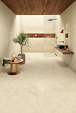 MARGRES HYBRID 60x60 White Naturel Rectifié en ambiance