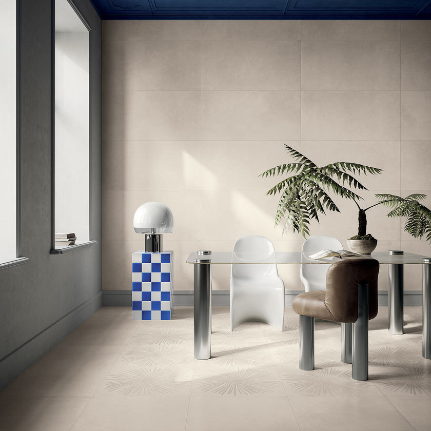 Serenissima Infinita Panna — carrelage effet béton