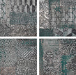 Serenissima Studio 50 Green S/4 — carrelage effet béton