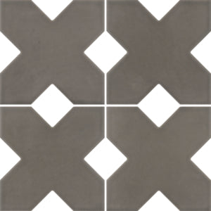 Carrelage Kasbah 12 x 12 cm Mud