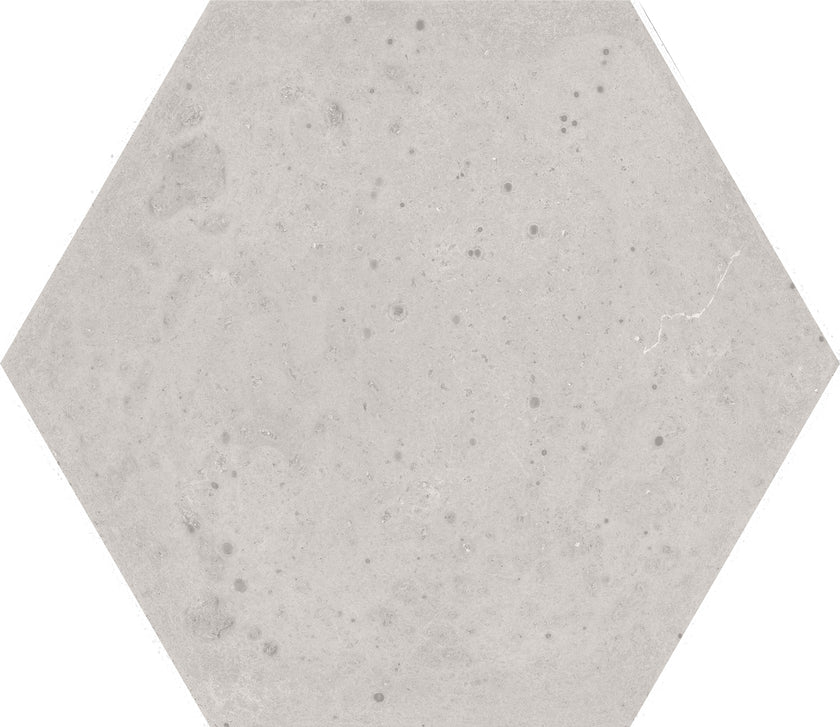 WOW LOVE AFFAIRS CONCRETE HEXAGON LIGHT GREY 20x23 MAT