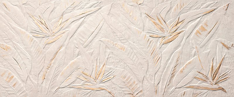FAP CERAMICHE NOBU LITIA GOLD INSERTO WHITE 50x120 MAT