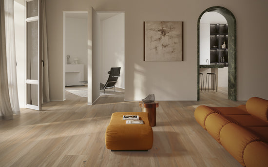 Serenissima I Lecci Leccio Classico en situation — carrelage effet bois