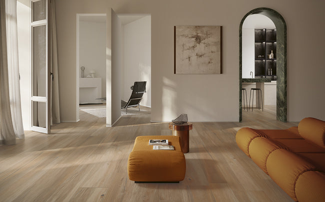 Serenissima I Lecci Leccio Classico en situation — carrelage effet bois