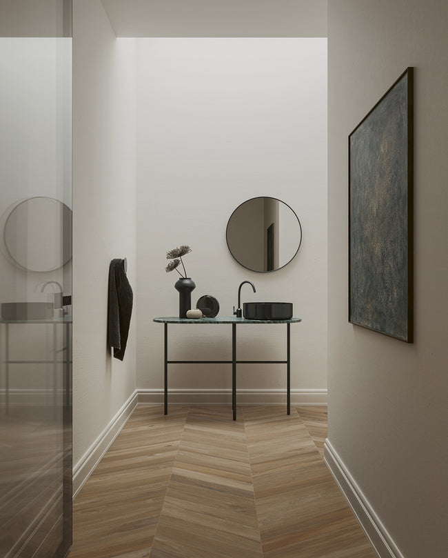 Serenissima I Lecci Leccio Classico en situation — carrelage effet bois