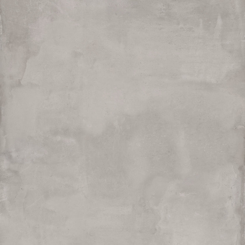 Carreau Margres Linea Tool Light Grey 120x120 en 6 mm, finition naturelle rectifiée