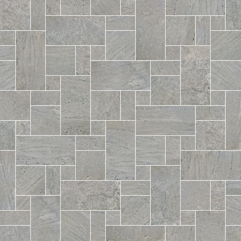 NOVOCERAM LOSA OPUS ROMAIN LUTETIA OUTDOOR PLUS 20 mm — Dacite