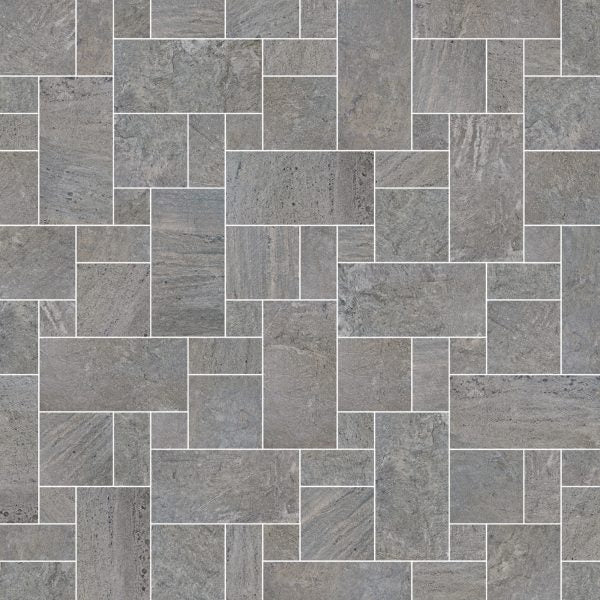 NOVOCERAM LOSA OPUS ROMAIN LUTETIA OUTDOOR PLUS 20 mm — Graphite