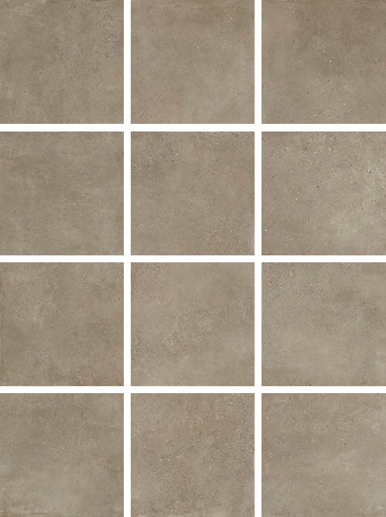 BOXER Madras Suburbia Taupe 60x60 cm en situation