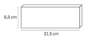 BOXER Manhattan 21,5x6,5 cm en situation