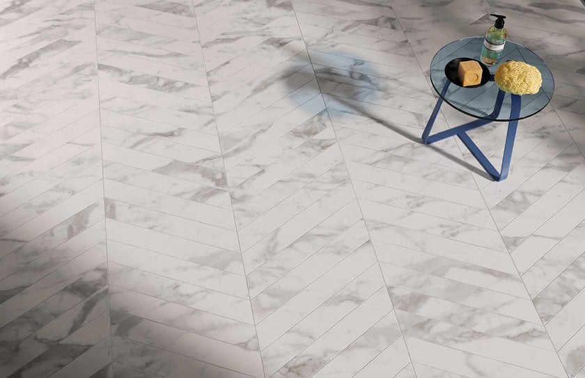 FAP CERAMICHE ROMA STONE CARRARA SUPERIORE 60x120 MAT R9