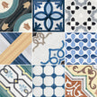 FIORANESE CEMENTINE SHINY MIX COLORS LUCIDO 20x20