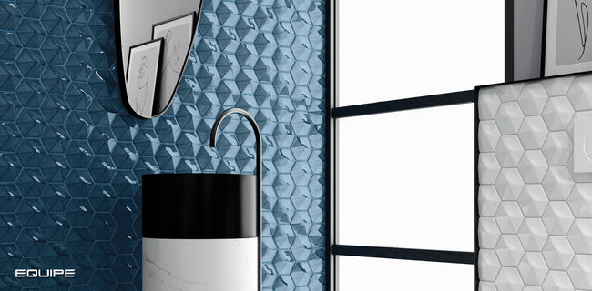 Carrelage Magical 3 12,4 x 10,7 cm Electric Blue