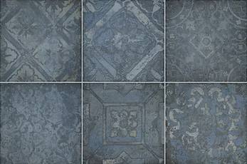 Carrelage effet carreaux de ciment Kerion Venezia Motif 20x20 cm – vue 2
