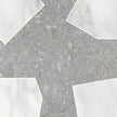 MAGICA Marmo Apuano Mos. 29x29 Cross Dark cm