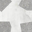 MAGICA Marmo Apuano Mos. 29x29 Cross Light cm