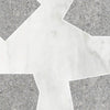 MAGICA Marmo Apuano Mos. 29x29 Cross Light cm