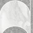 MAGICA Marmo Apuano Mos. 29,6x39,6 Dome Shade cm