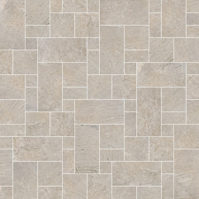 NOVOCERAM LOSA OPUS ROMAIN MASSILIA OUTDOOR PLUS 20 mm — Calcite
