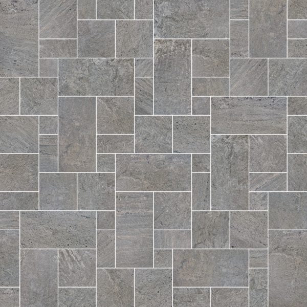 NOVOCERAM LOSA OPUS ROMAIN MASSILIA OUTDOOR PLUS 20 mm — Graphite