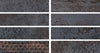 Serenissima Costruire Nero Strong Mix — carrelage effet métal