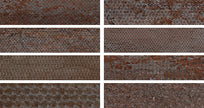 Serenissima Costruire Ruggine Strong Mix — carrelage effet métal