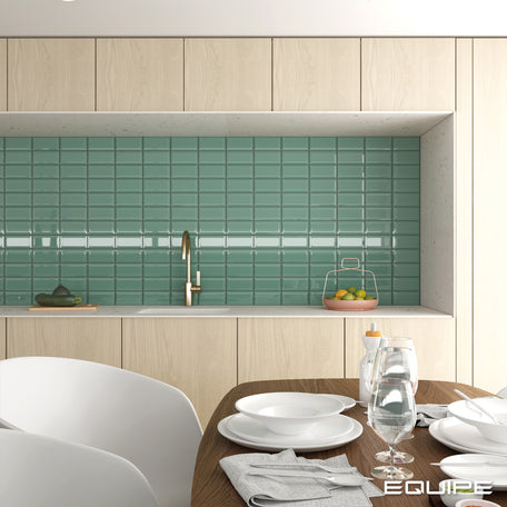 Carrelage Metro 7,5 x 15 cm Jade