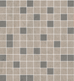 MARGRES CONCEPT Mosaïque 2,5x2,5 30x30 Grey Mix Adouci (Rectifié)