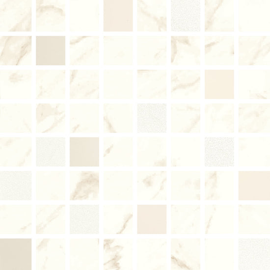 Carrelage Love Tiles Marble Mosaic White 17,5x17,5 cm
