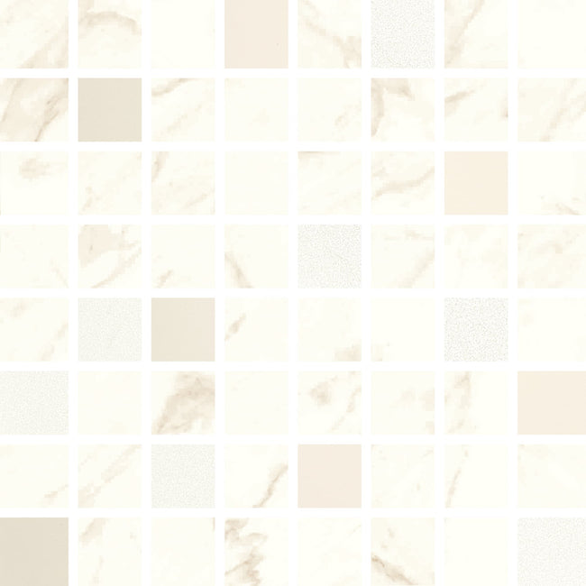 Carrelage Love Tiles Marble Mosaic White 17,5x17,5 cm