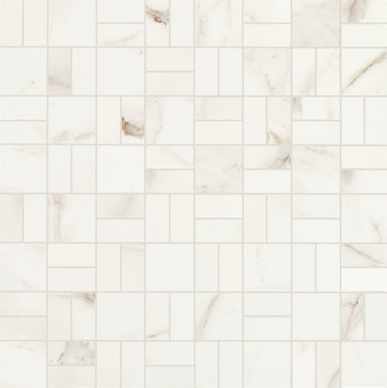 Carrelage Love Tiles Precious Mosaic Mix Calacatta 35x35 cm