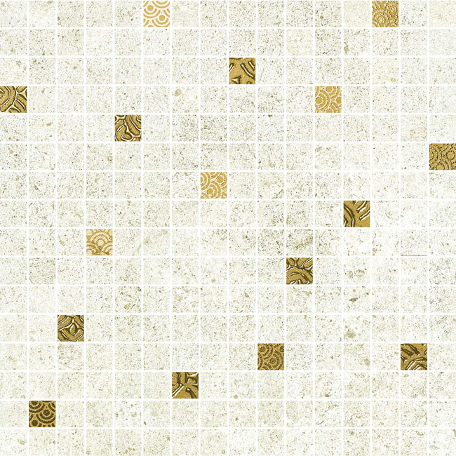 LOVE TILES NEST MOSAIQUE SHELTER 35x35 White