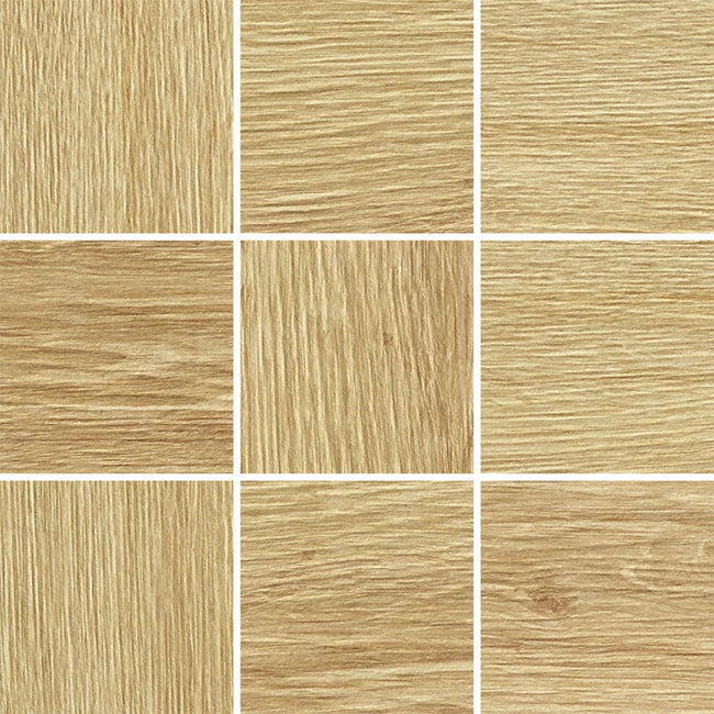 Carrelage Love Tiles Timber Mosaic Light Beige 20x20 cm