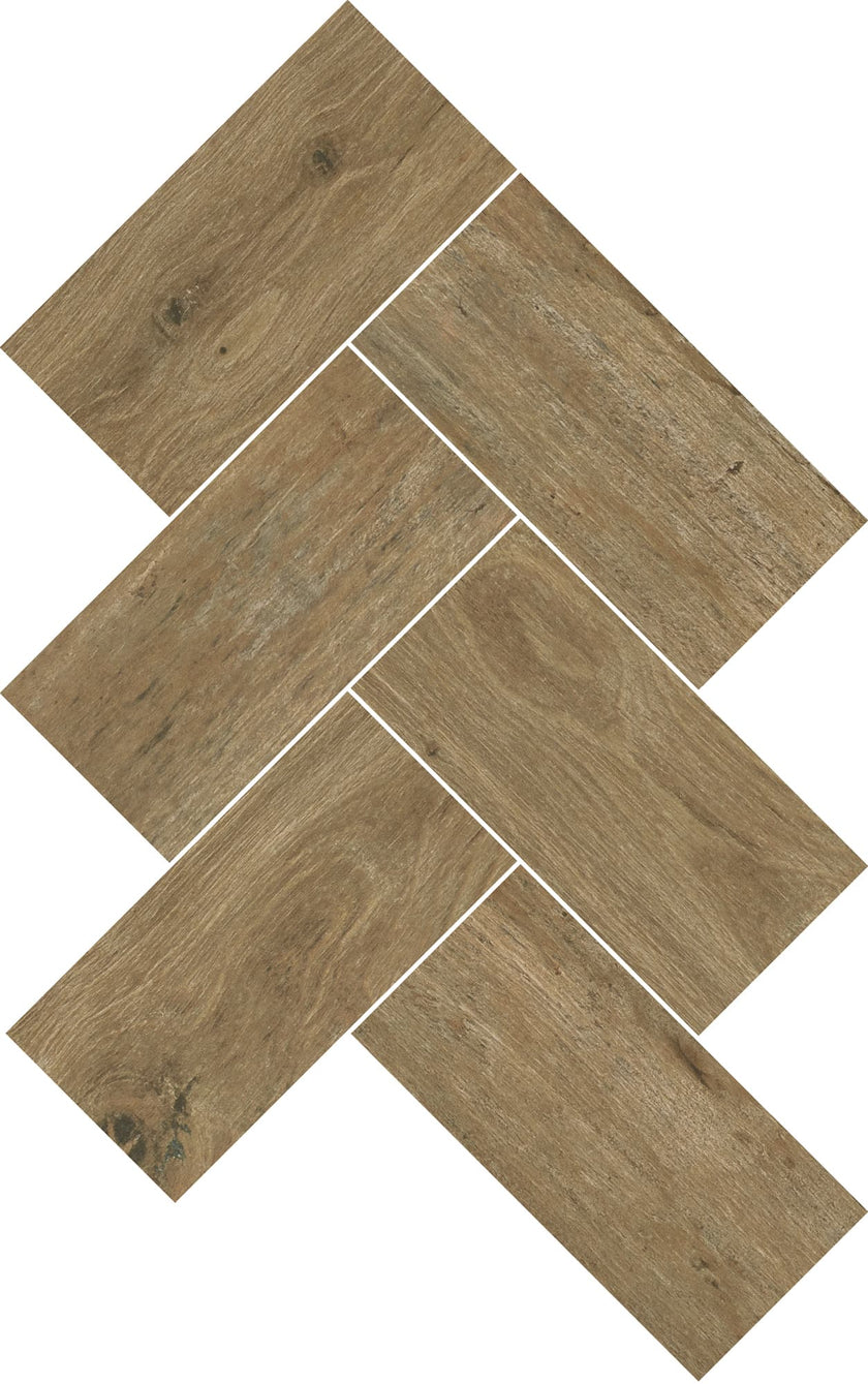 LOVE TILES WOODEN MOSAIQUE 29,5x39,5 Brown