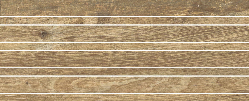 LOVE TILES WOODEN MOSAIQUE RAW 20x49,5 Dark Beige