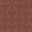 TERRATINTA Norse Knit Rusty Red mos. 30x30 cm