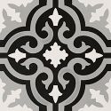 ELIOS CERAMICA DECO ANTHOLOGY ADVANCE ORIGINAL B B&W 20x20 NATURAL