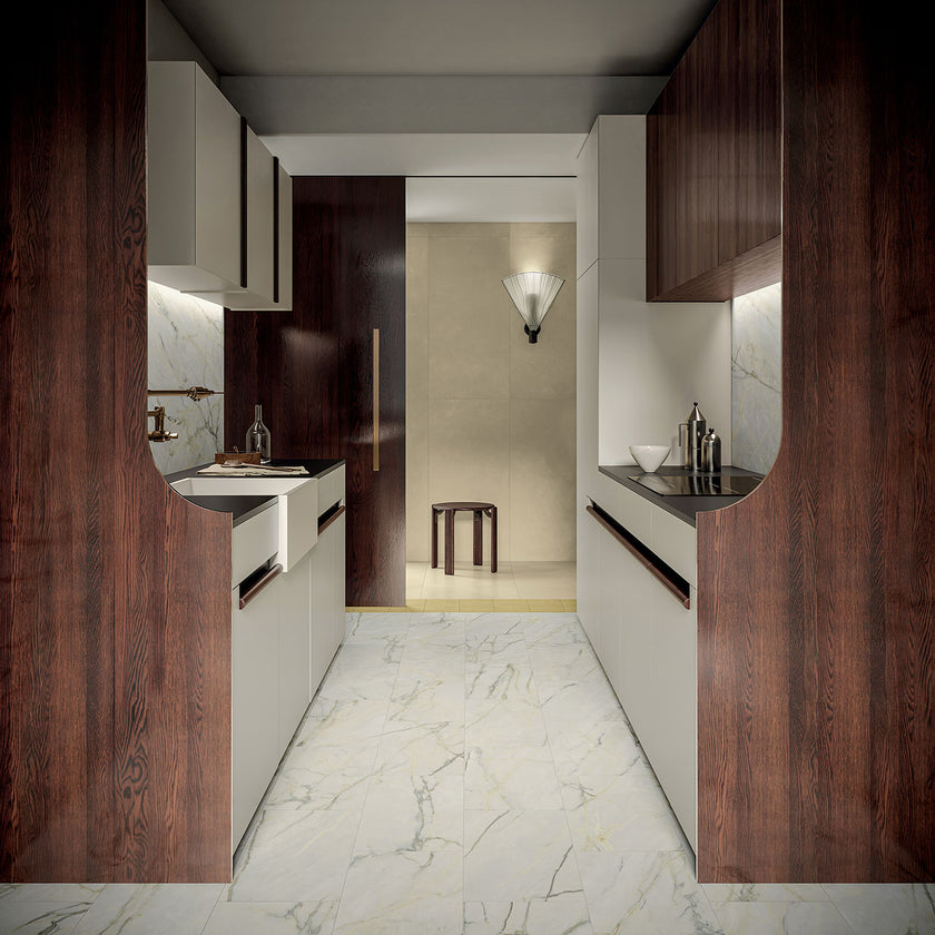 Serenissima Palazzo Verde Orientale — carrelage effet marbre