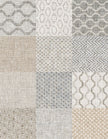Carrelage Sant'Agostino Fineart Patchwork, grès cérame